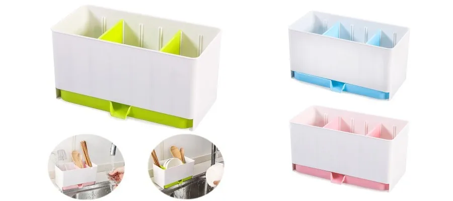1PCS-Kitchen-Suction-Cup-Base-Brush-  Sponge-Sink-Draining-Plastic-Holder-Towel-Rack-Storage-Box-Cleaning_conew2 (2)